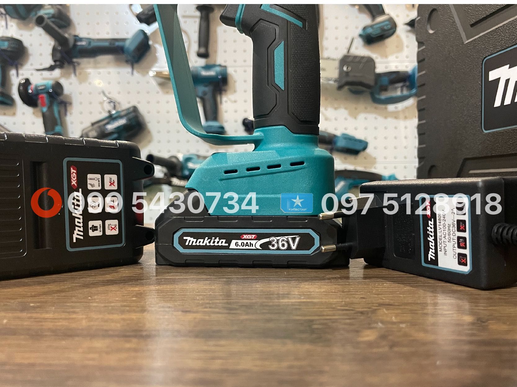Садова Міні пилка Makita DUC255BL 36V авто подача масла 20см сучкоріз
