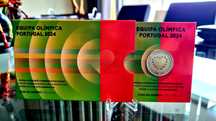 Vendo ou Troco Moeda 2€ Proof Equipa Olímpica Portugal 2024