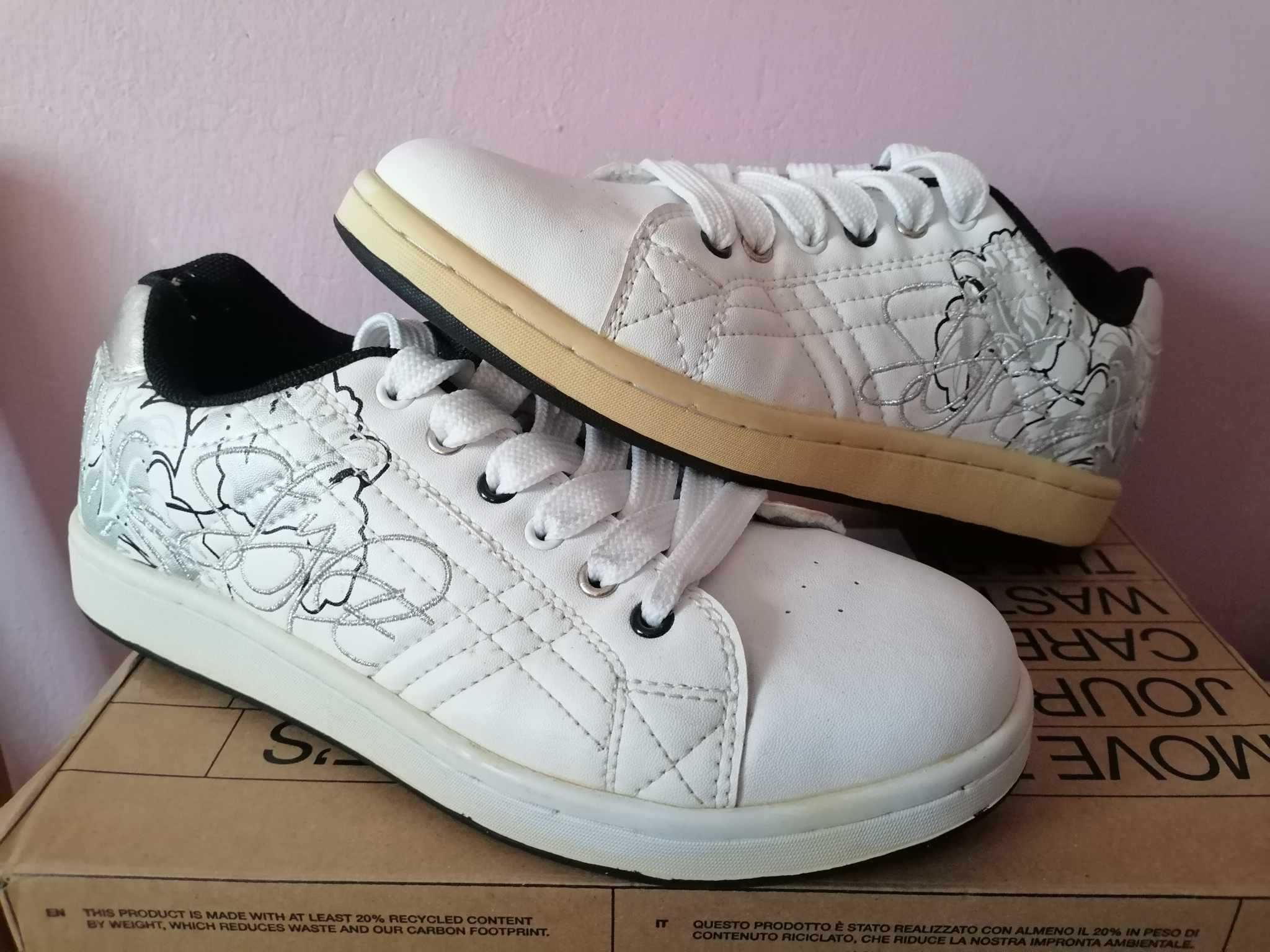 Buty Mercury białe Sneaker roz.37