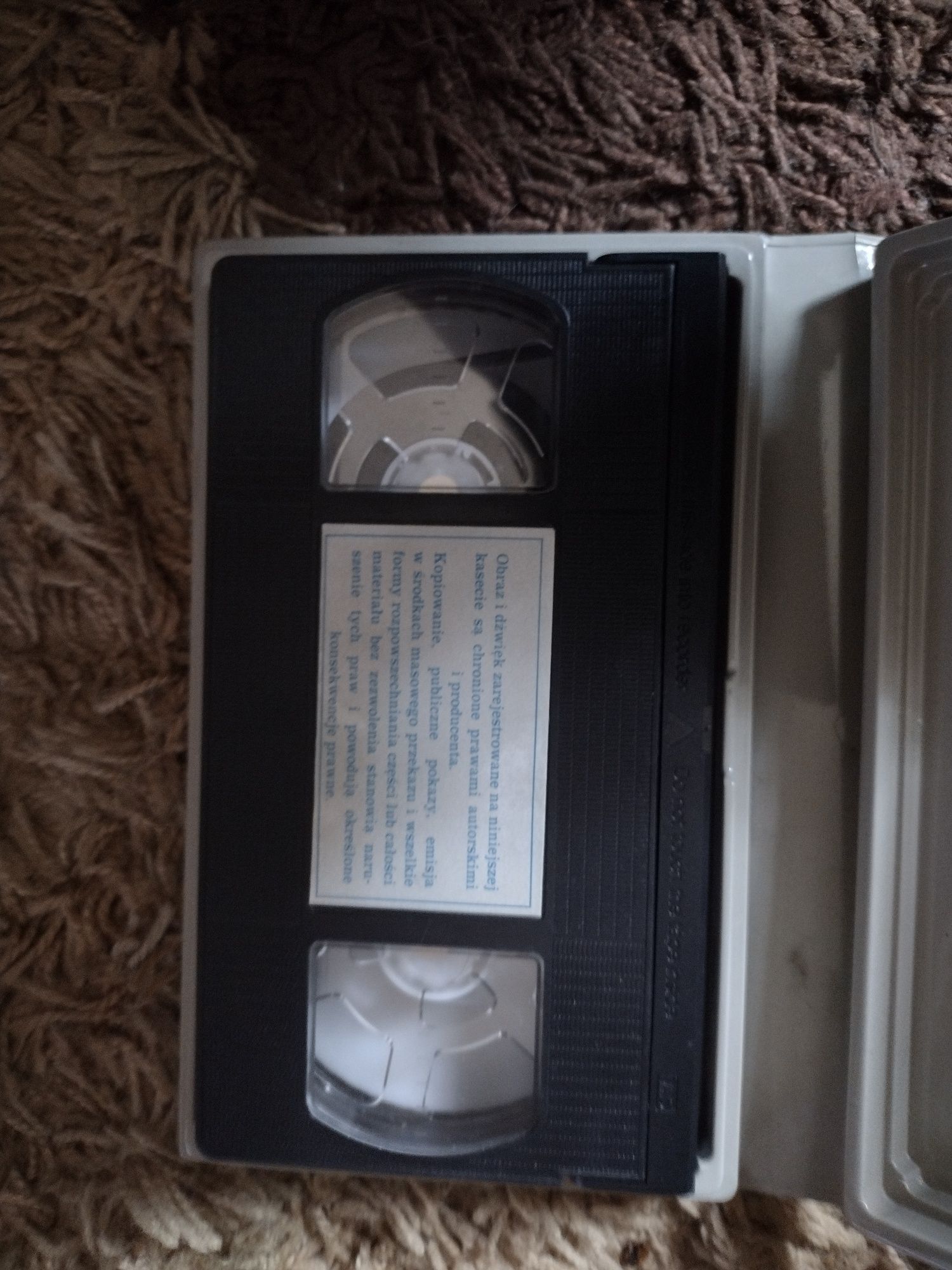 Kaseta VHS Video Bajki Wilk i Zając