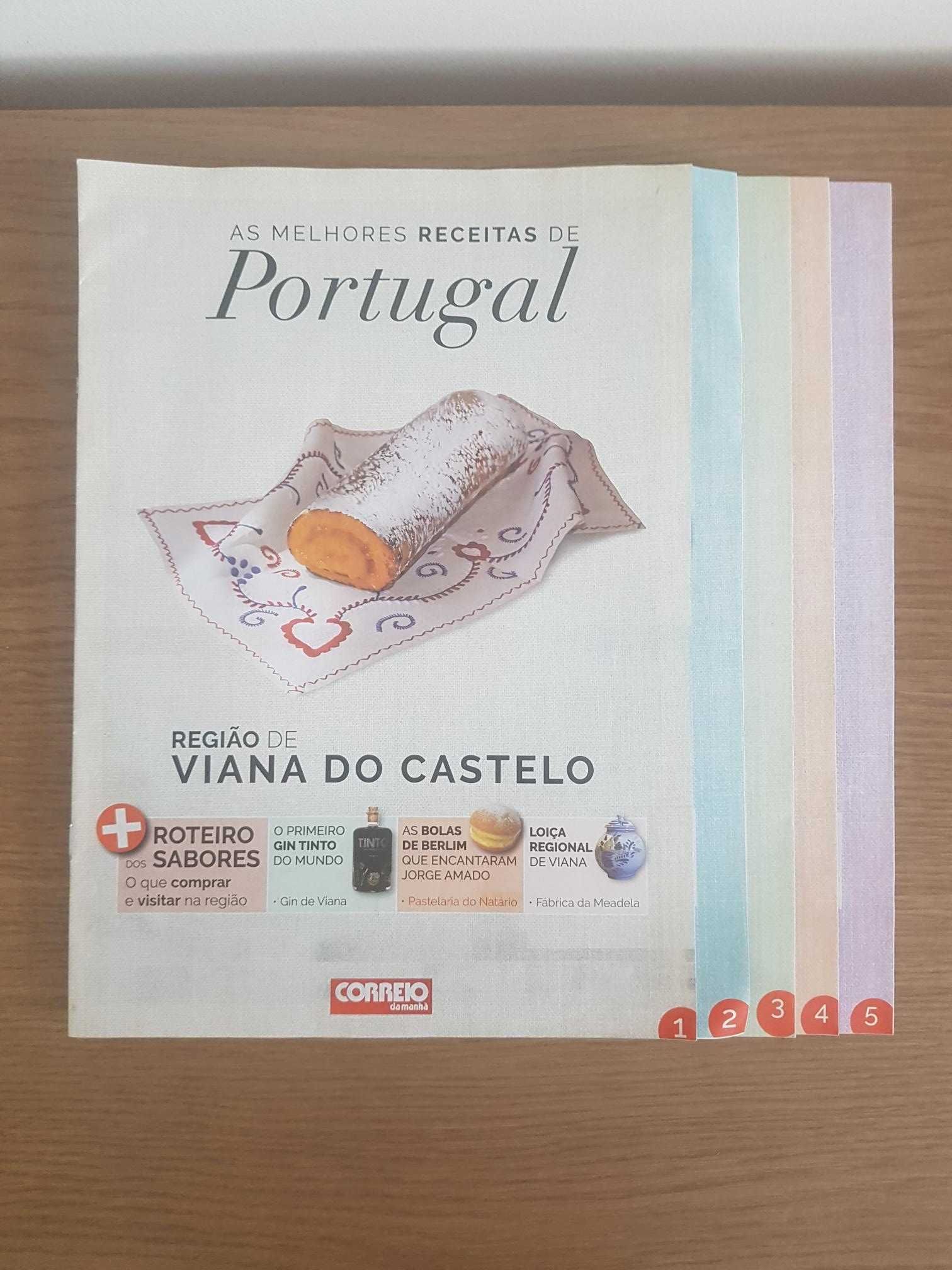 Coleção 20 Revistas As Melhores Receitas de Portugal (Edição C.Manhã)