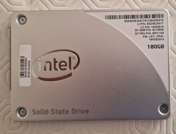 Intel SSD pro 1500 Series 180GB