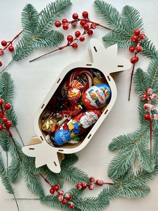 Подарунковий набір «Цукерочка» на день св. Миколая, Різдво і Новий рік