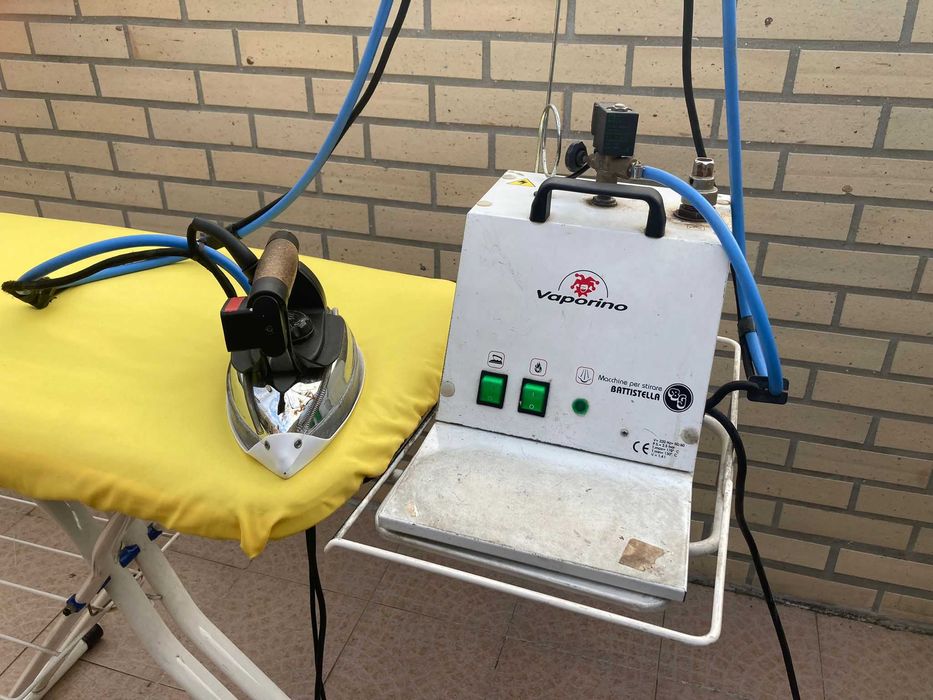 Tábua de Engomar e caldeira "BATTISTELLA"