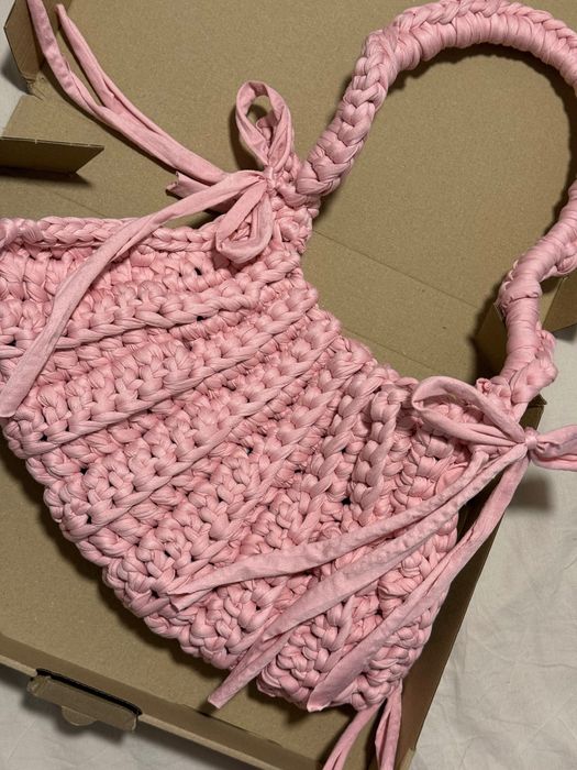 Torebka robiona na szydełku