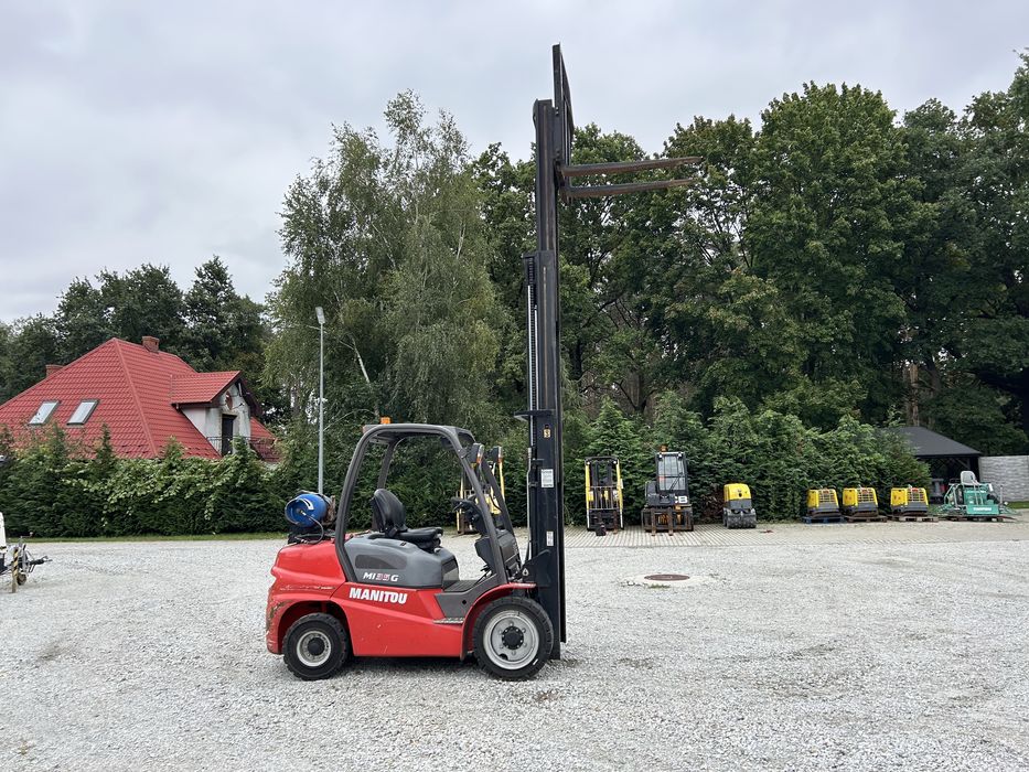 Wózek widłowy widlak gazowy MANITOU MI35G rok 2016