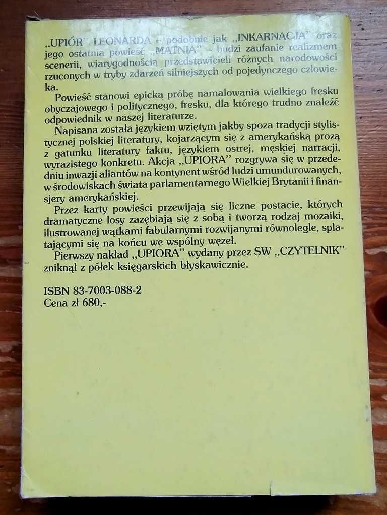 Leonard Zagórski Upiór
