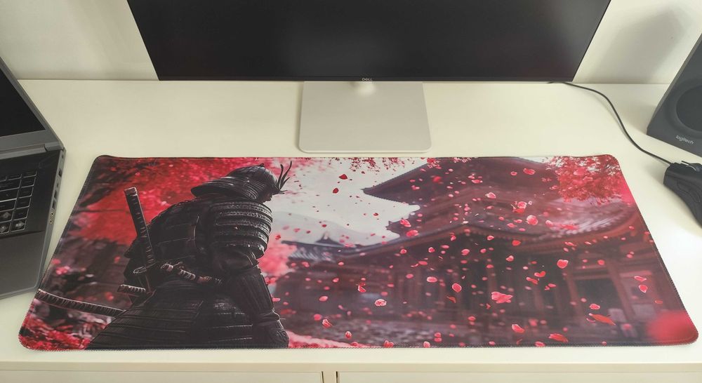 Podkładka Pod Mysz Myszkę Dla Graczy Samurai 30x80cm