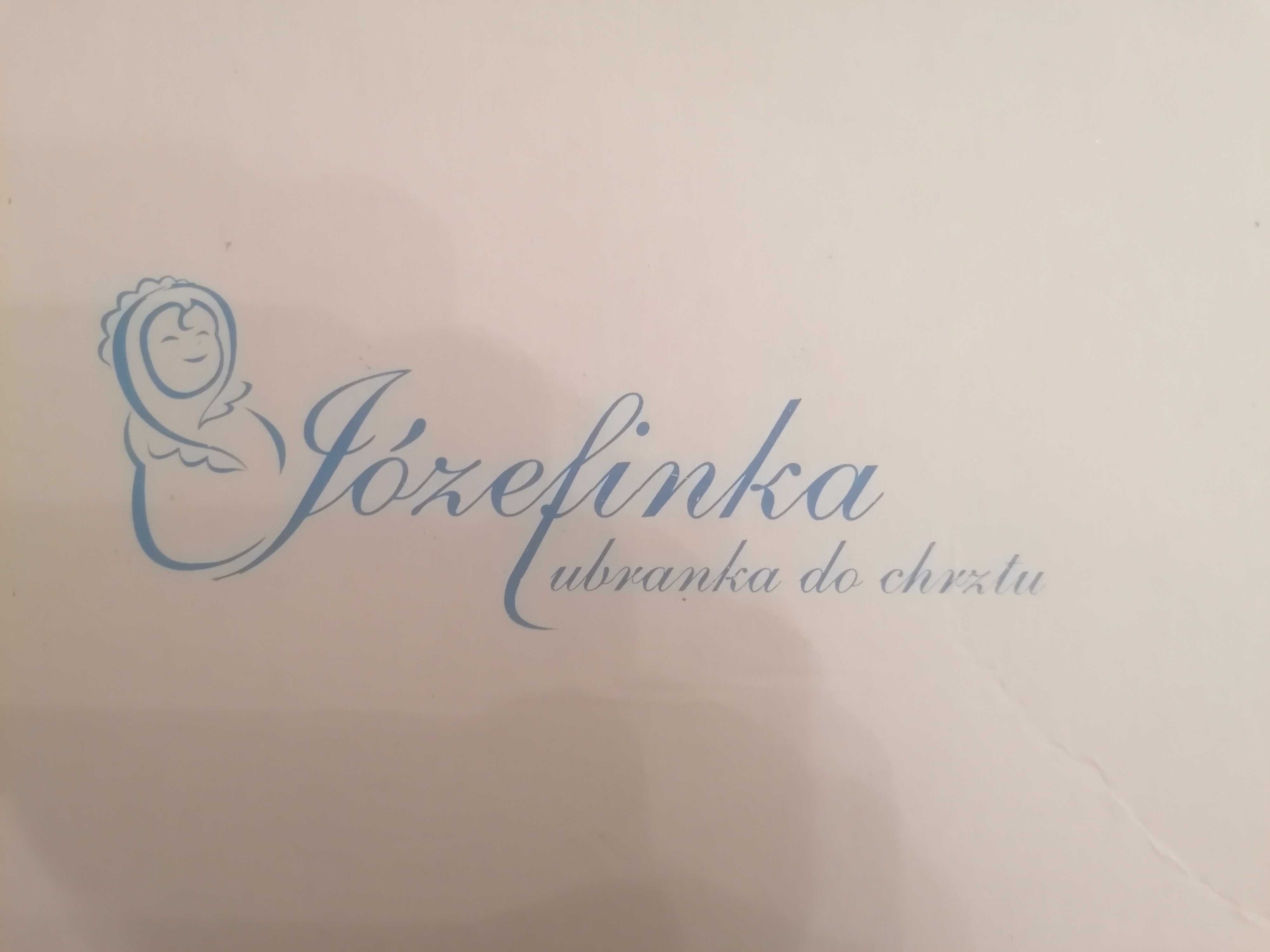 Zimowe ubranko do chrztu dla dziewczynki firmy *JÓZEFINKA*