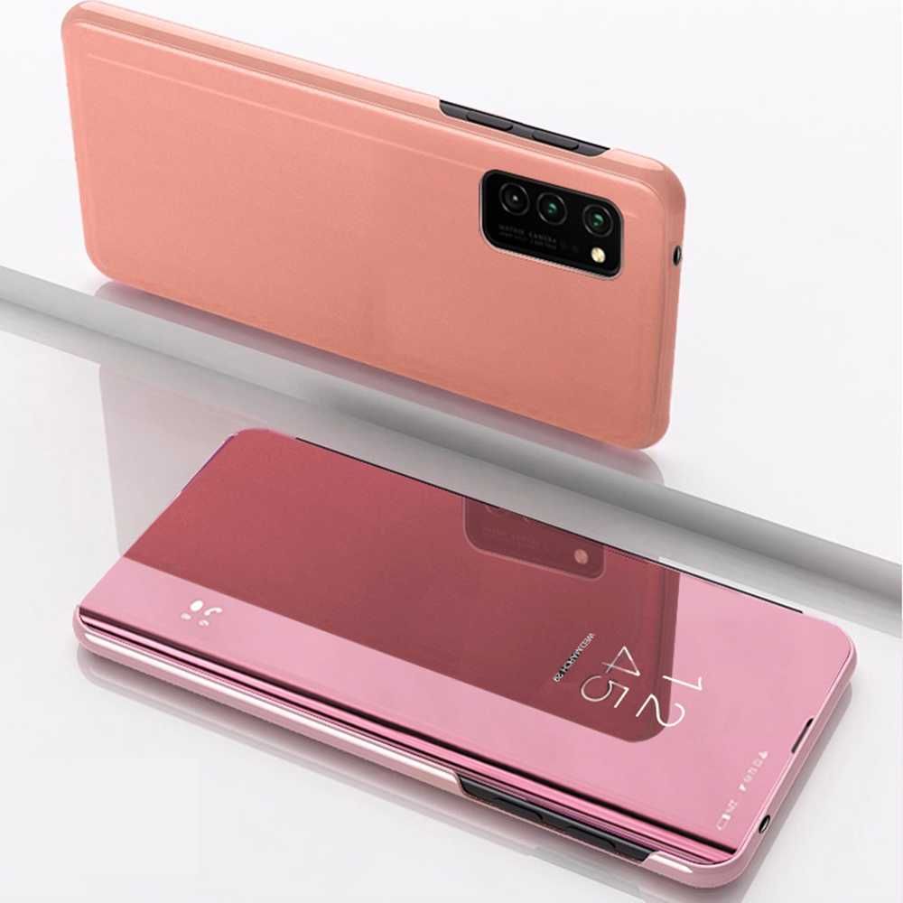 Etui z klapką LG G8 Clear View Case róż