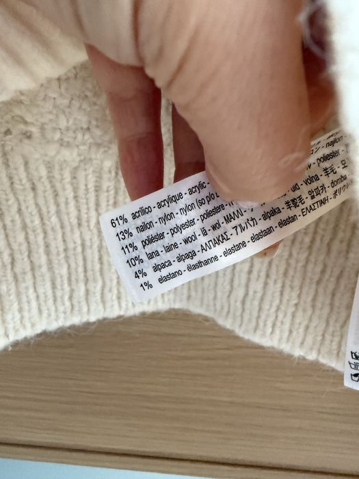 Sweter zara kamienie