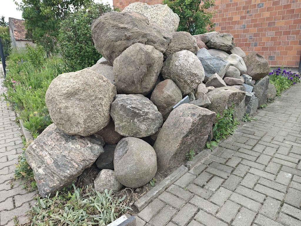 Kamienie, głazy oddam za darmo