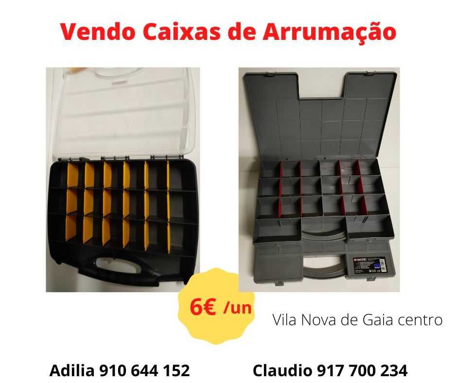 Vendo Caixas de arrumação