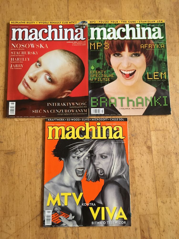 Machina magazyn, czasopismo archiwalne