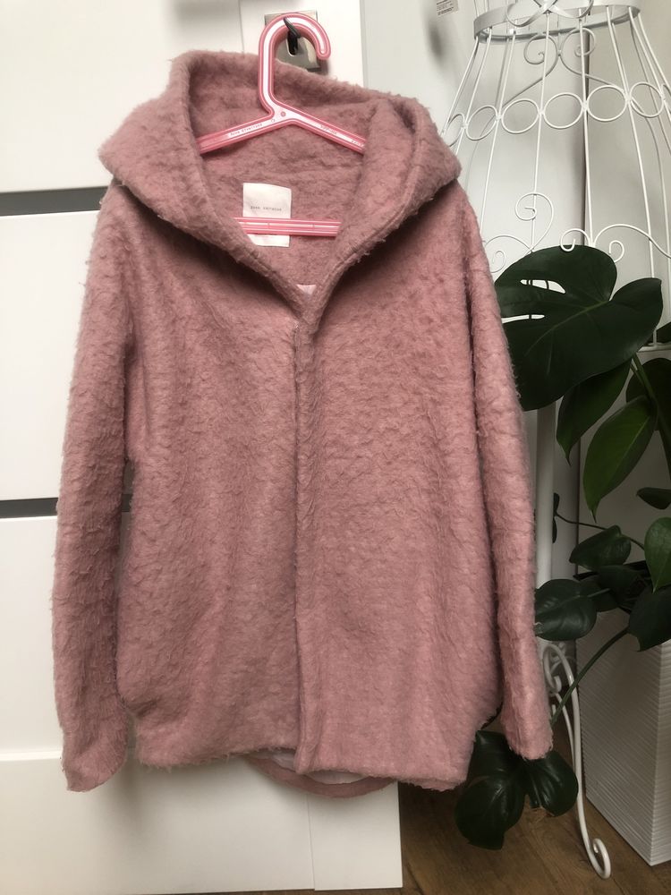 Zara kurtka ciepła bluza 152 oversize