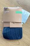 Collants em renda preta Bemetton