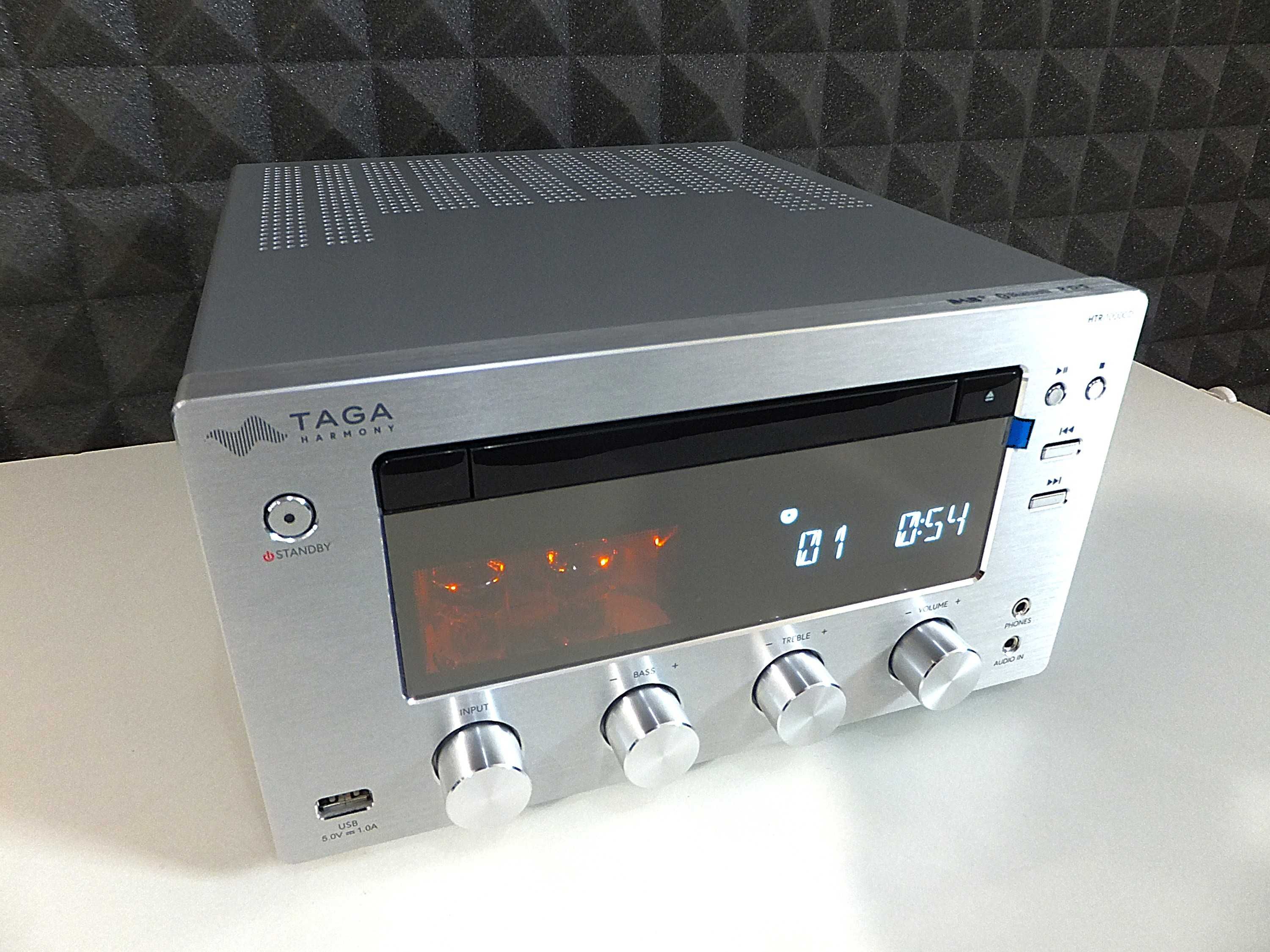 Amplituner 2.1 z odtwarzaczem cd TAGA HARMONY HTR-1000CD V.3 / OKAZJA!