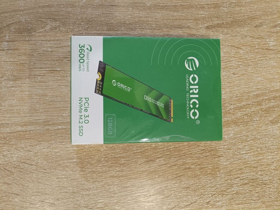 Orico nvme ssd 128ГБ новий pcie 3.0