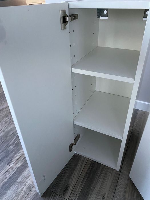 Ikea metod dwie szafki, front voxtorp