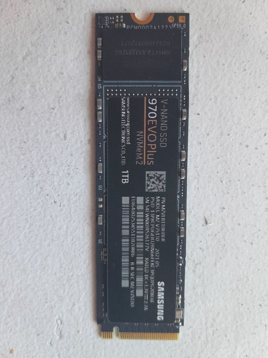 Ssd m2 samsung 970evo plus