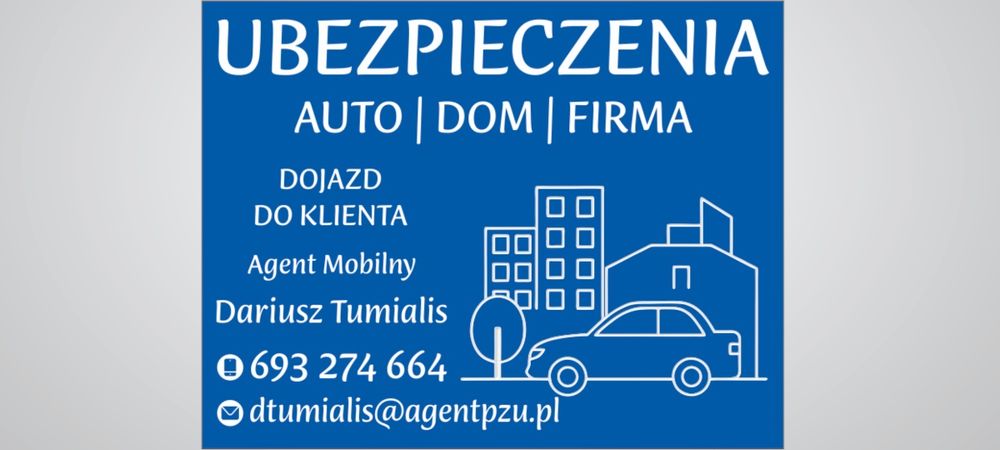 UBEZPIECZENIA auto dom rolne firma