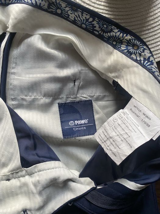 Garnitur granatowy marki Pawo – elegancja i jakość w jednym!