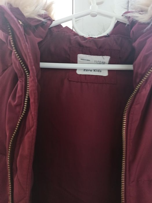 Куртка пуховик Zara  р. 146