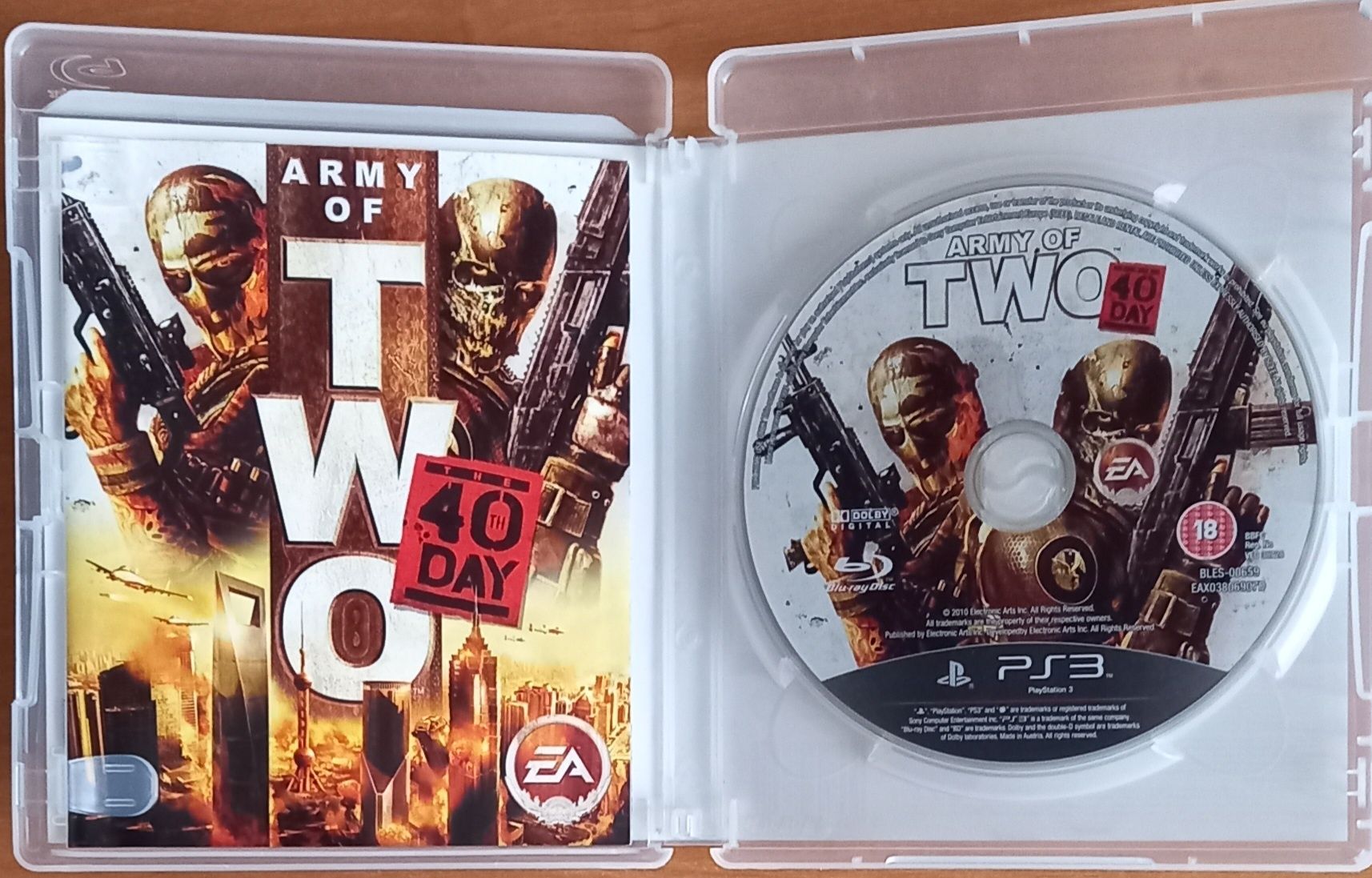 PS 3 Army of Two 40 day