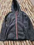 Damski Polar z kapturem 4F PLDOO2 Z18 CZARNY/M/S Nowa bez metki