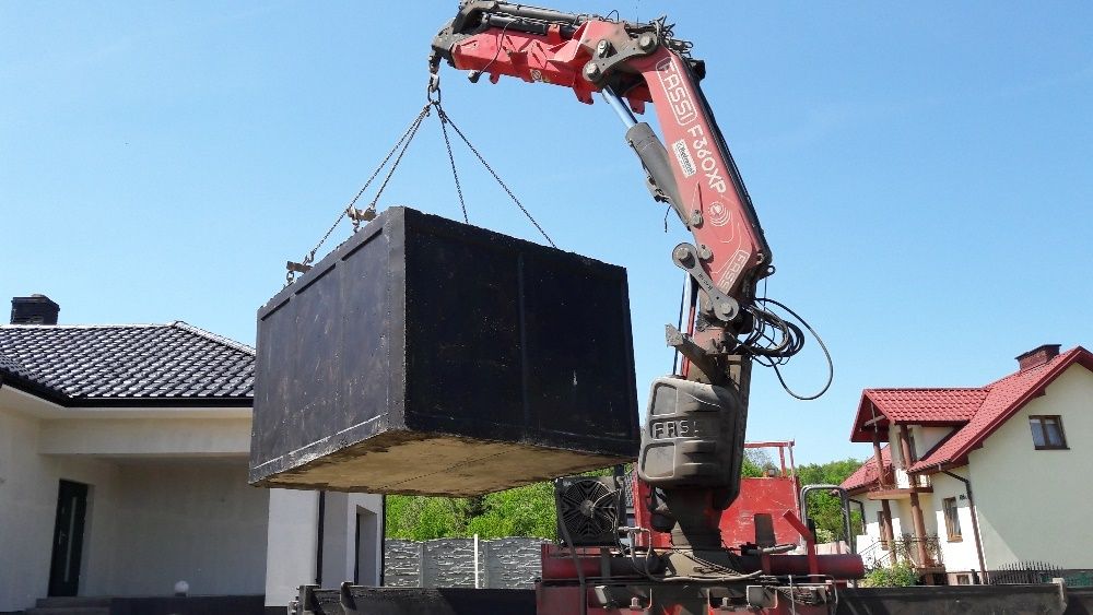 Dwukomorowy zbiornik betonowy szambo 8m3 Szamba z aprobatą