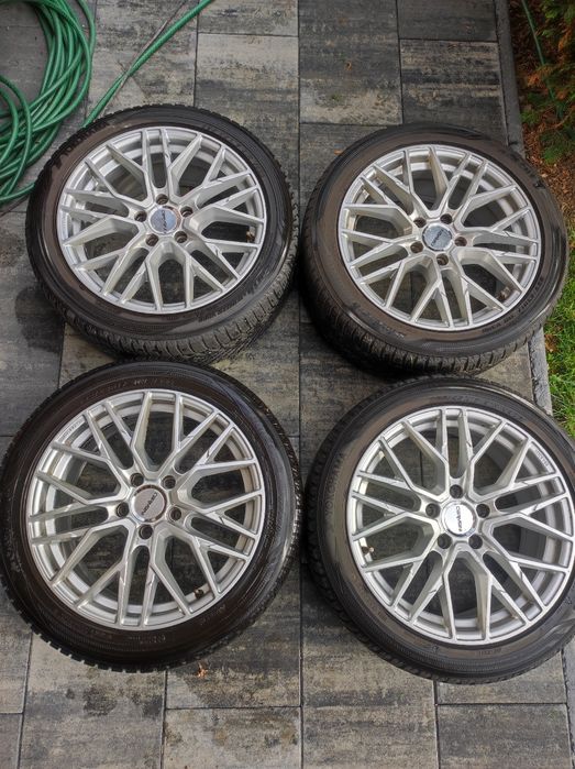 Alufelgi 5x112 7,5J felgi koła audi seat skoda Mercedes  opony zimowe