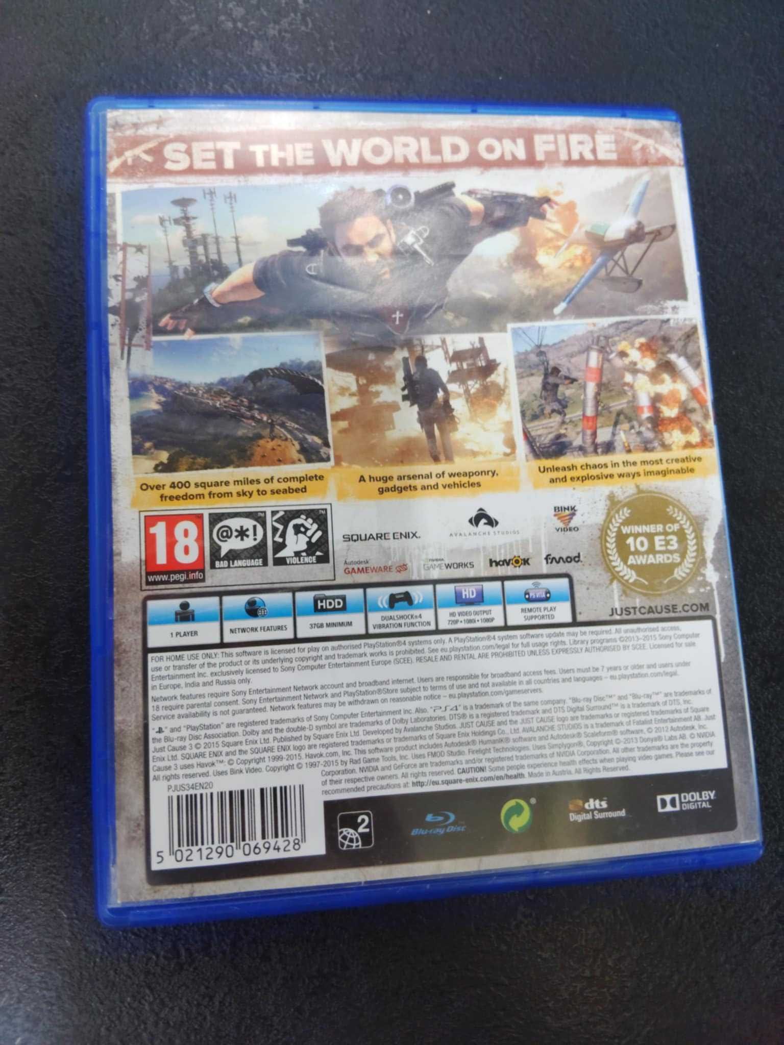 Just Cause 3 PS4 gra po Angielsku
