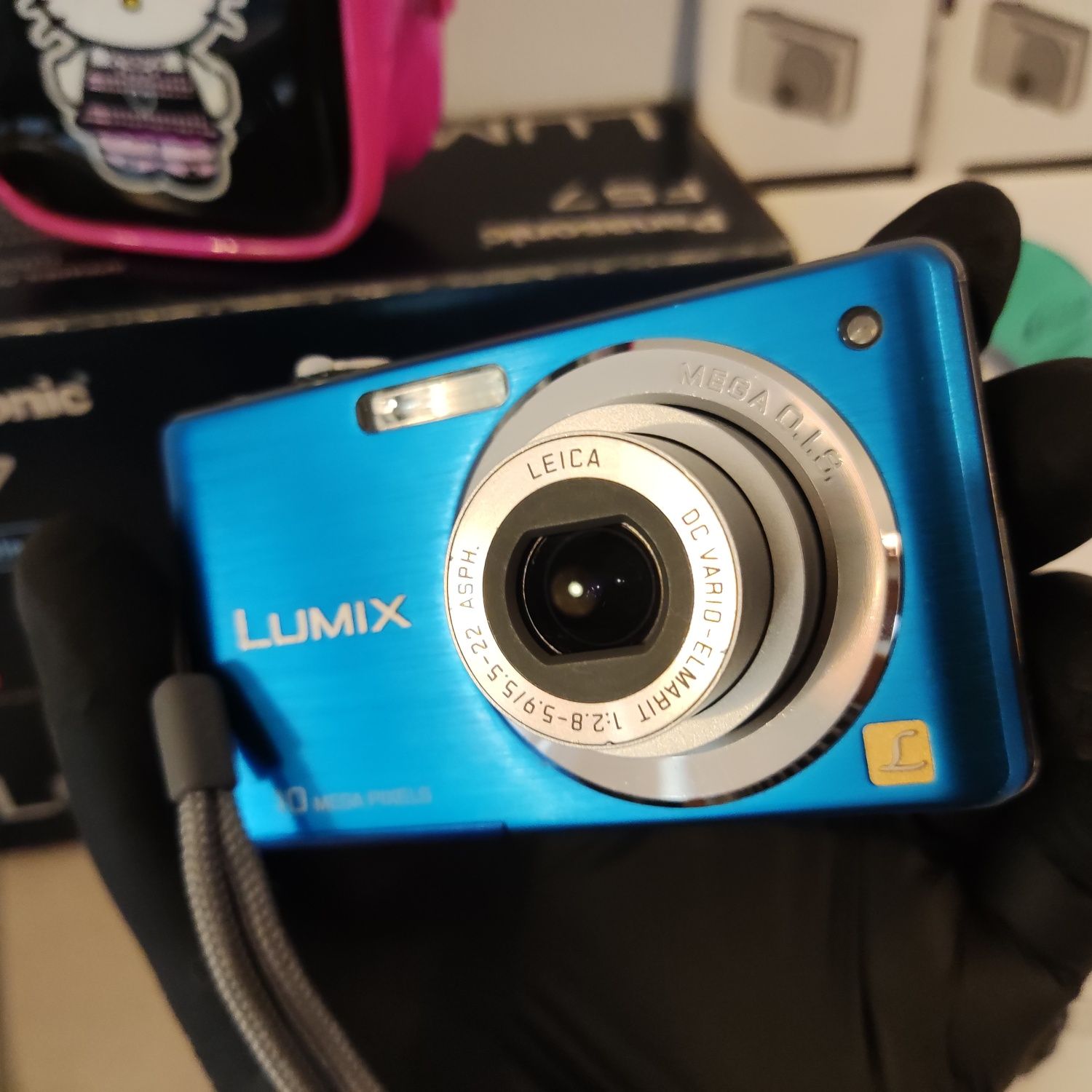 Lumix Panasonic DMC-SZ1 (Blue) - máquina fotográfica digital (digicam)