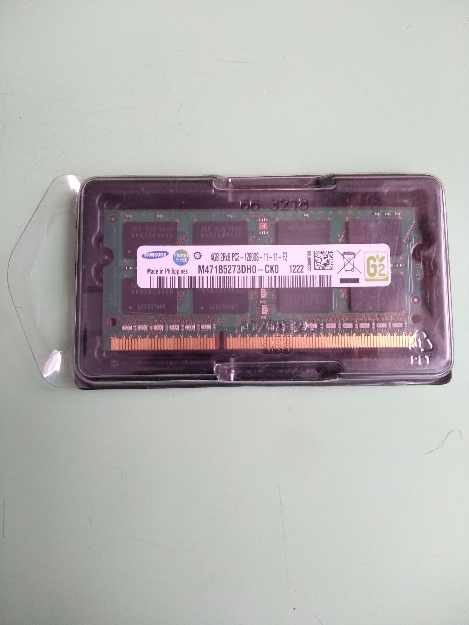 Ddr3 sodimm 4gb Samsung нова.