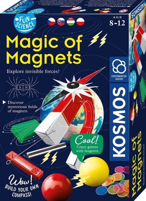 piatnik zestaw Fun Science - Świat Magnesów dzień dziecka, prezent
