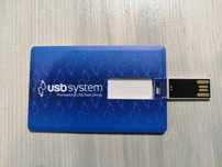 Pendrive typu karta pamięć USB 8GB. W wygodnym, płaskim opakowaniu New
