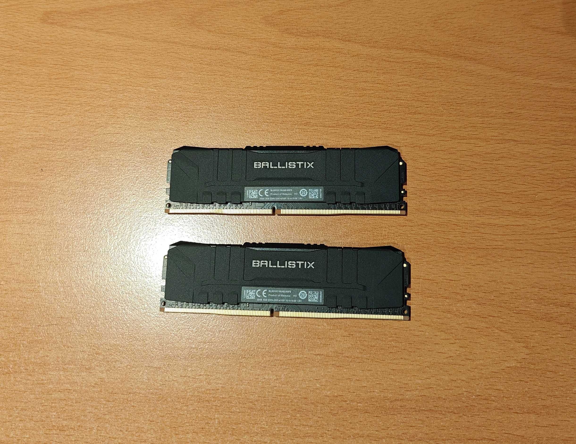 Crucial Ballistix 16 GB KIT DDR4 3200 CL 16 (2x8 GB)