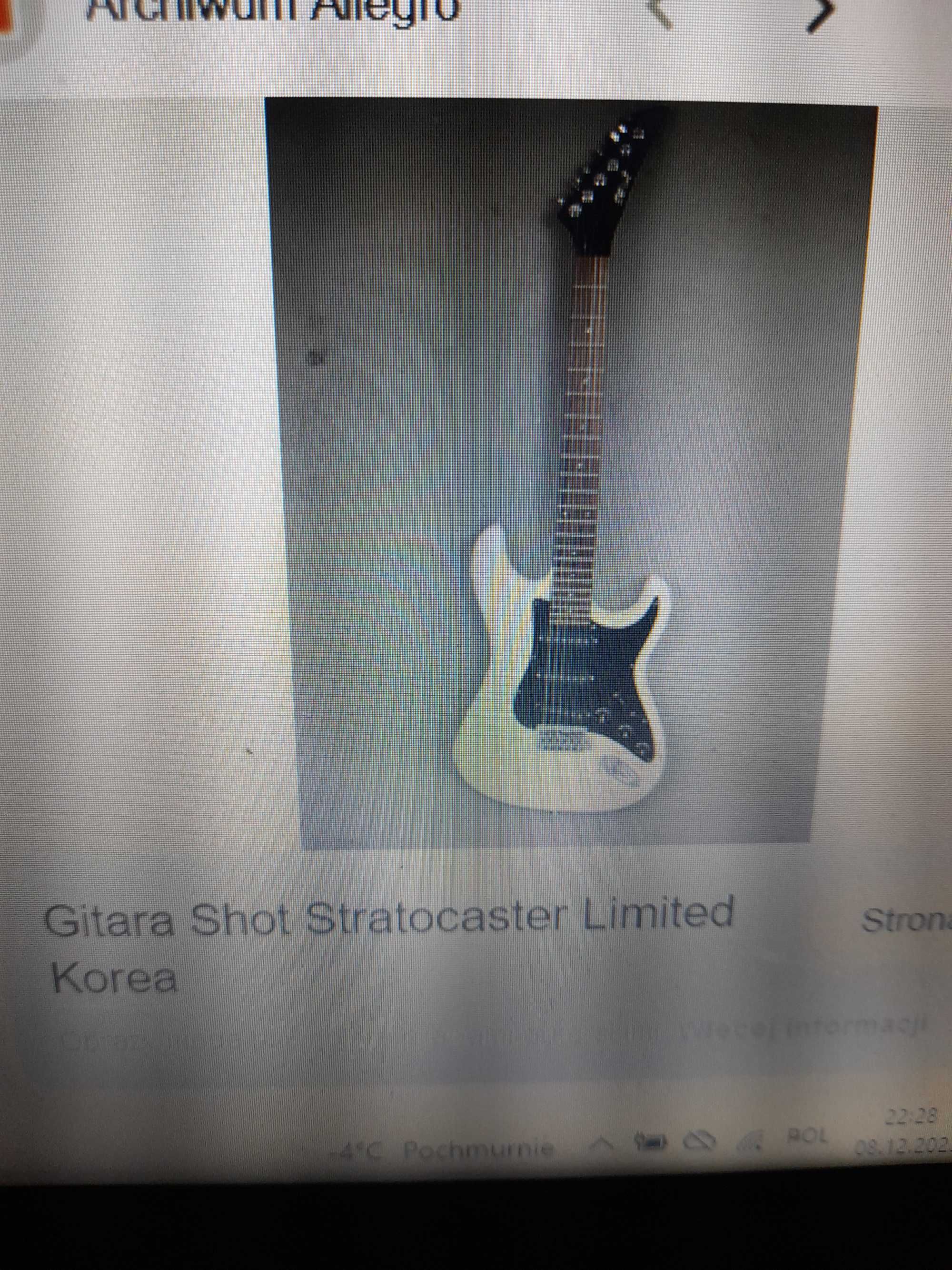 Sprzedam Gitare SHOT Korea Super Strat