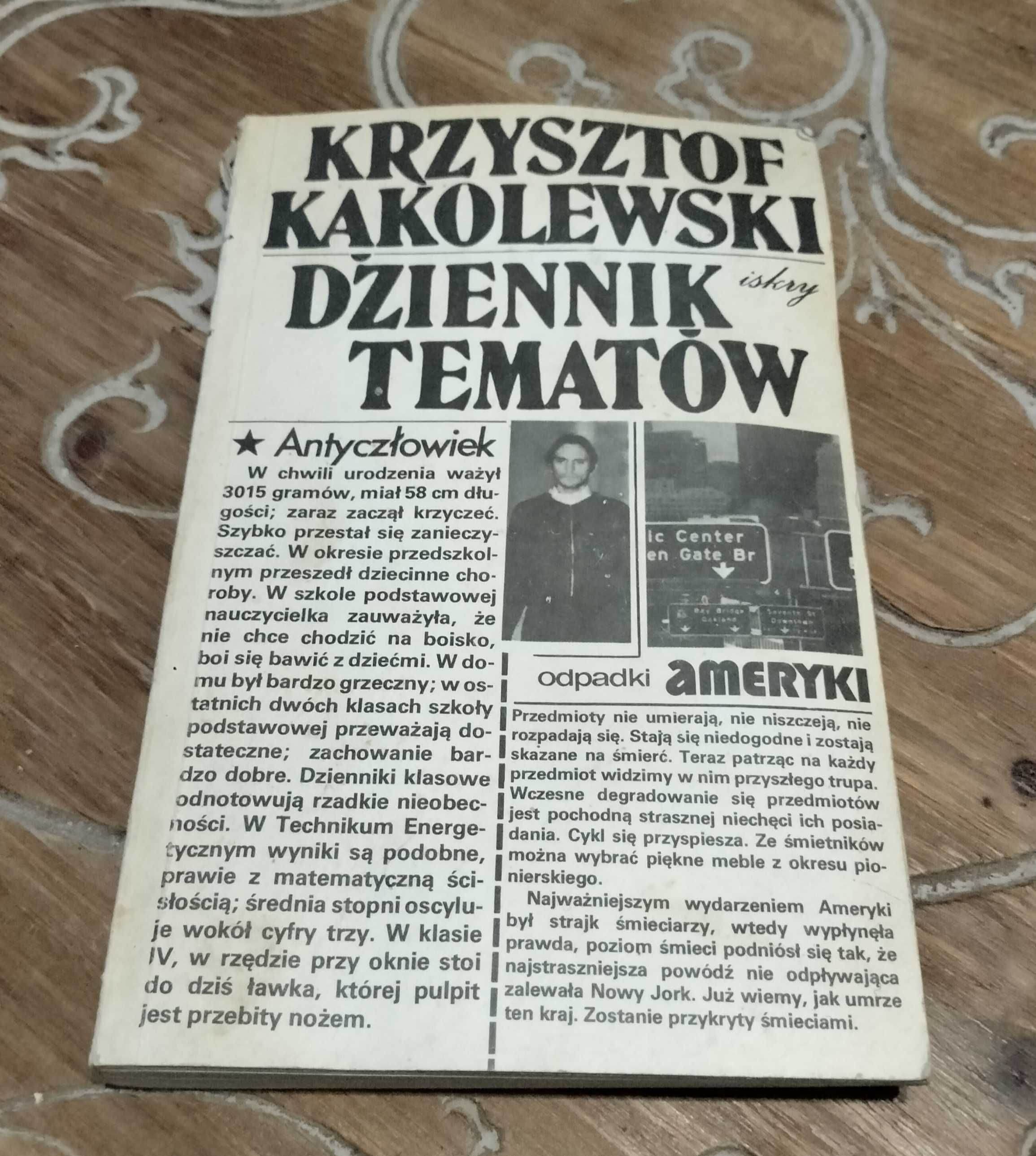 "Dziennik tematów" Krzysztof Kakolewski