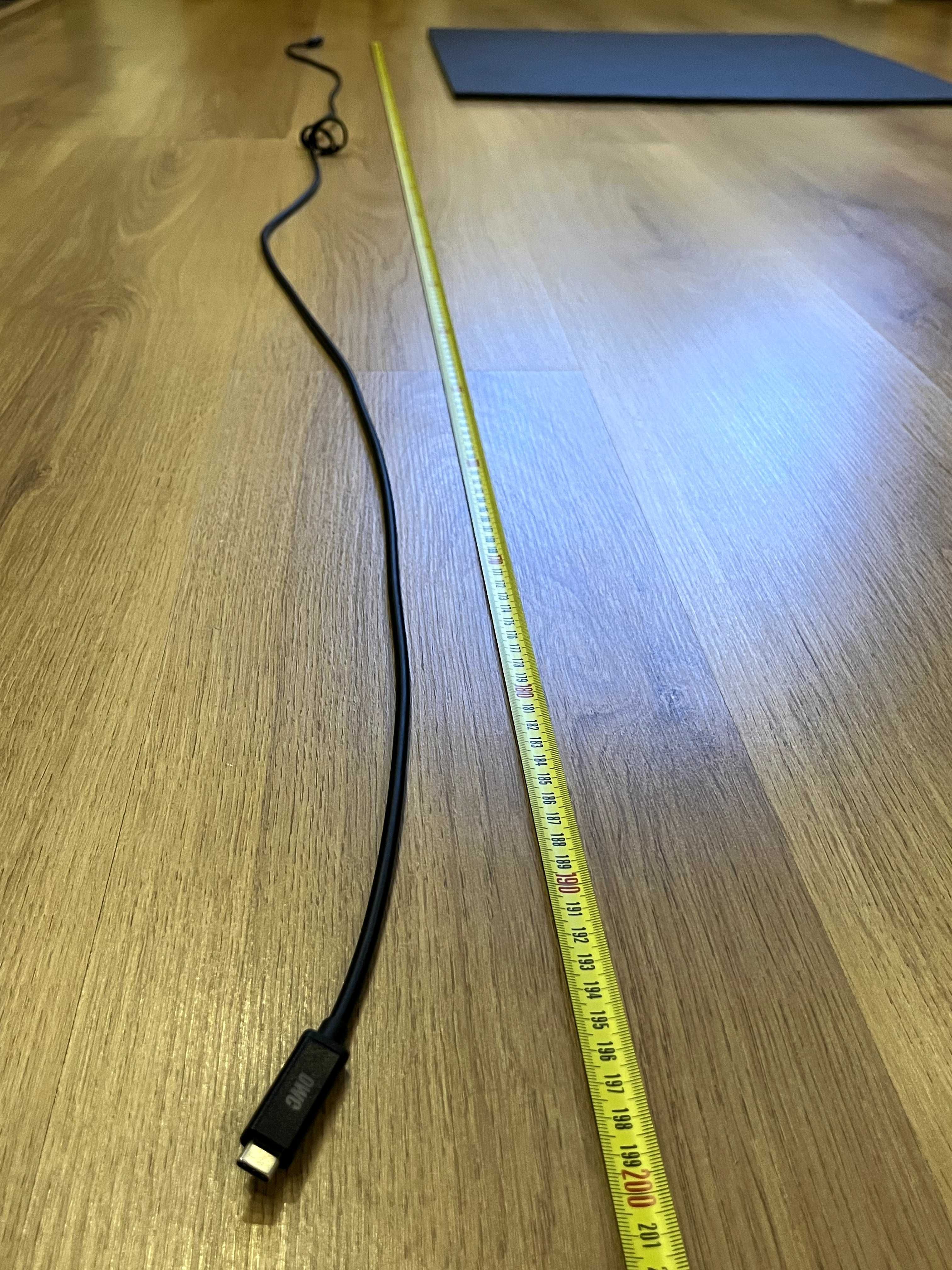 Кабель Thunderbolt 3. OWC. 2 метри