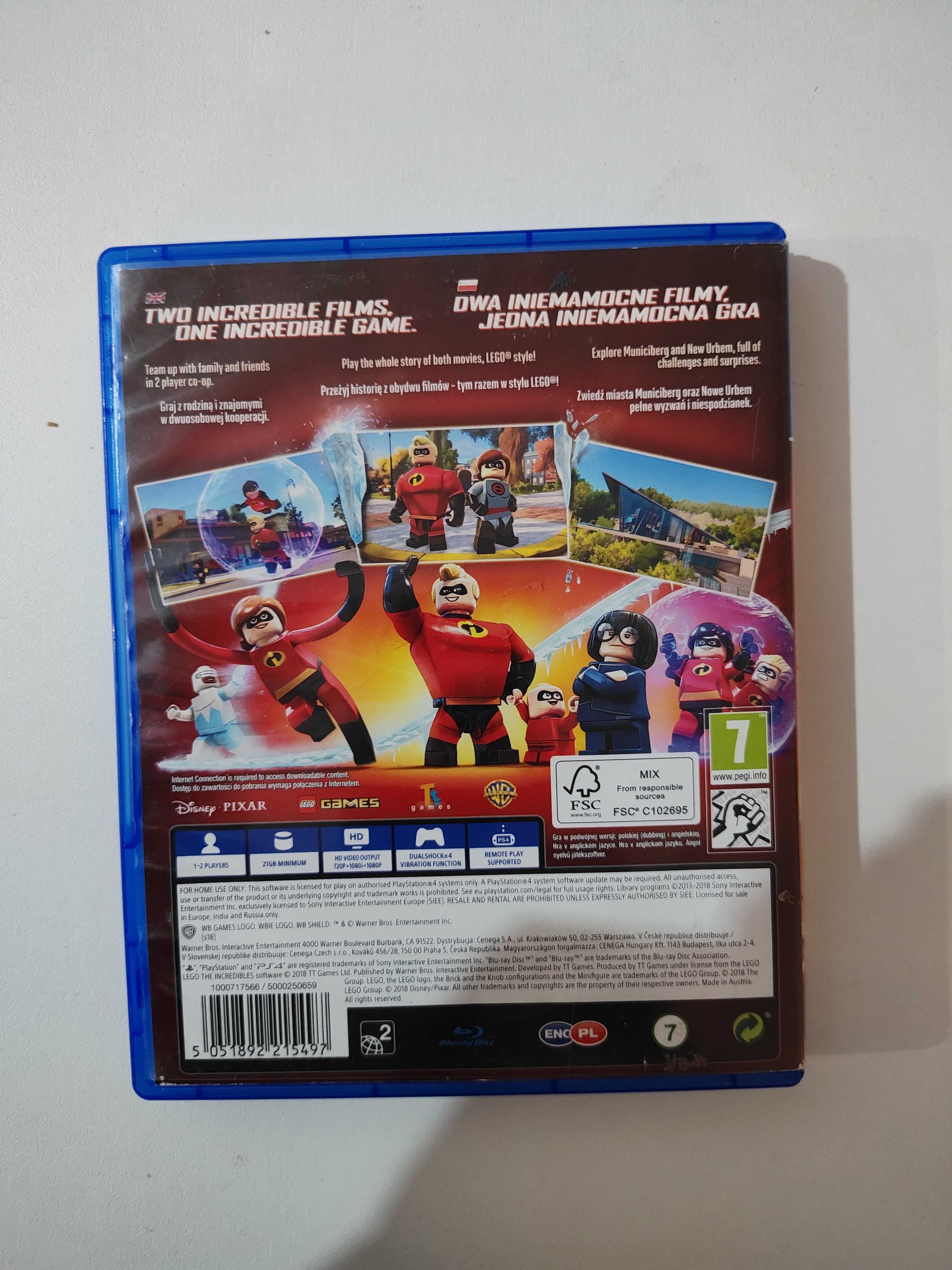 Lego Iniemamocni playstation 4 Iniemamocni Ps4 Lego playstation