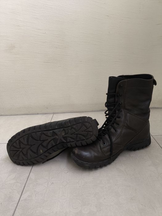 Берці шкіряні, утеплені