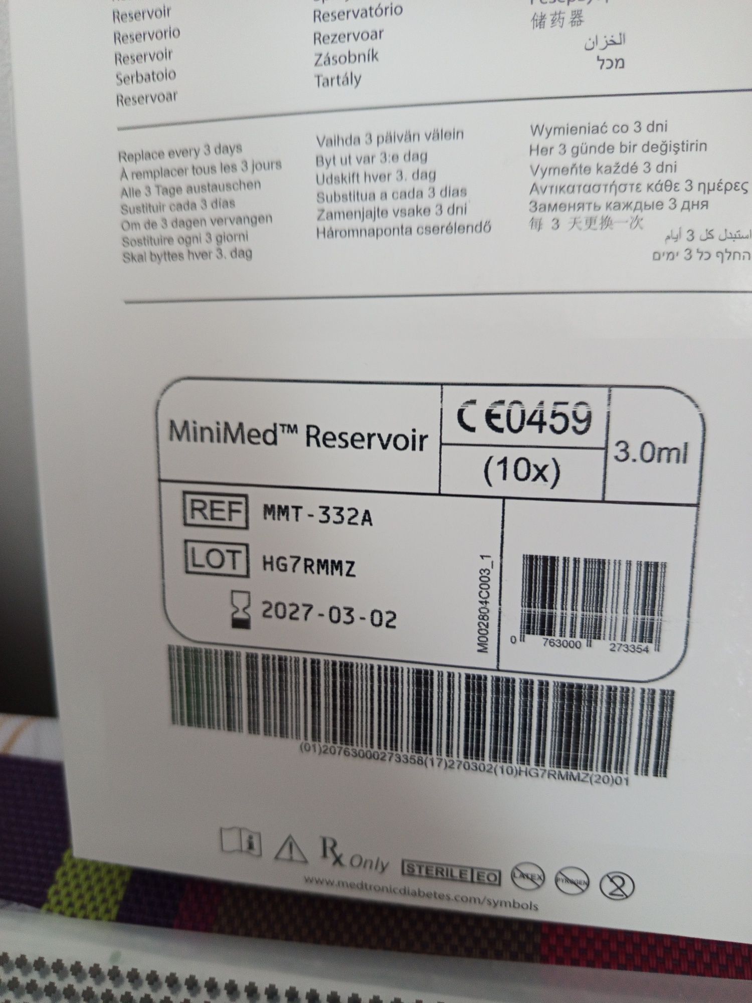 Zbiorniczki do pompy insulinowej