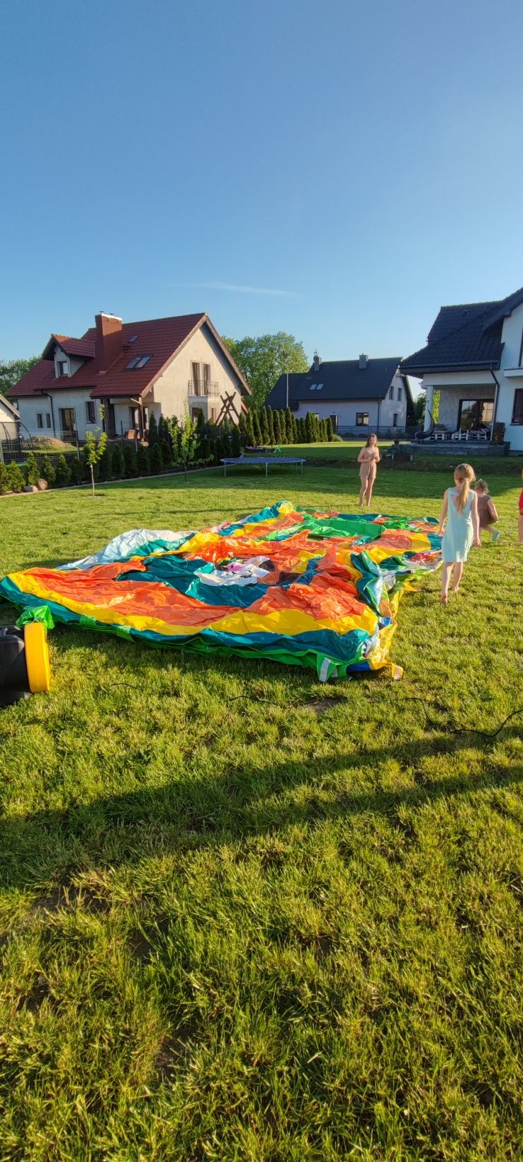 Dmuchaniec, zjeżdzalnia 6m.
