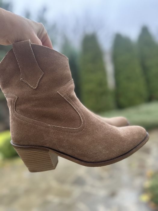 Козаки Nushina ковбойки Італія Натуральна замша