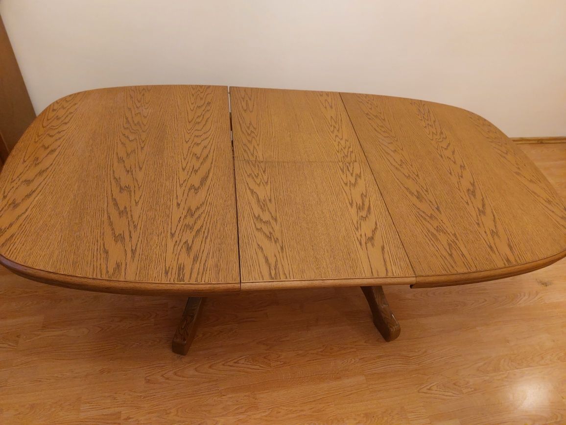 Stół rozkładany, stół drewniany, ława, stan bardzo dobry