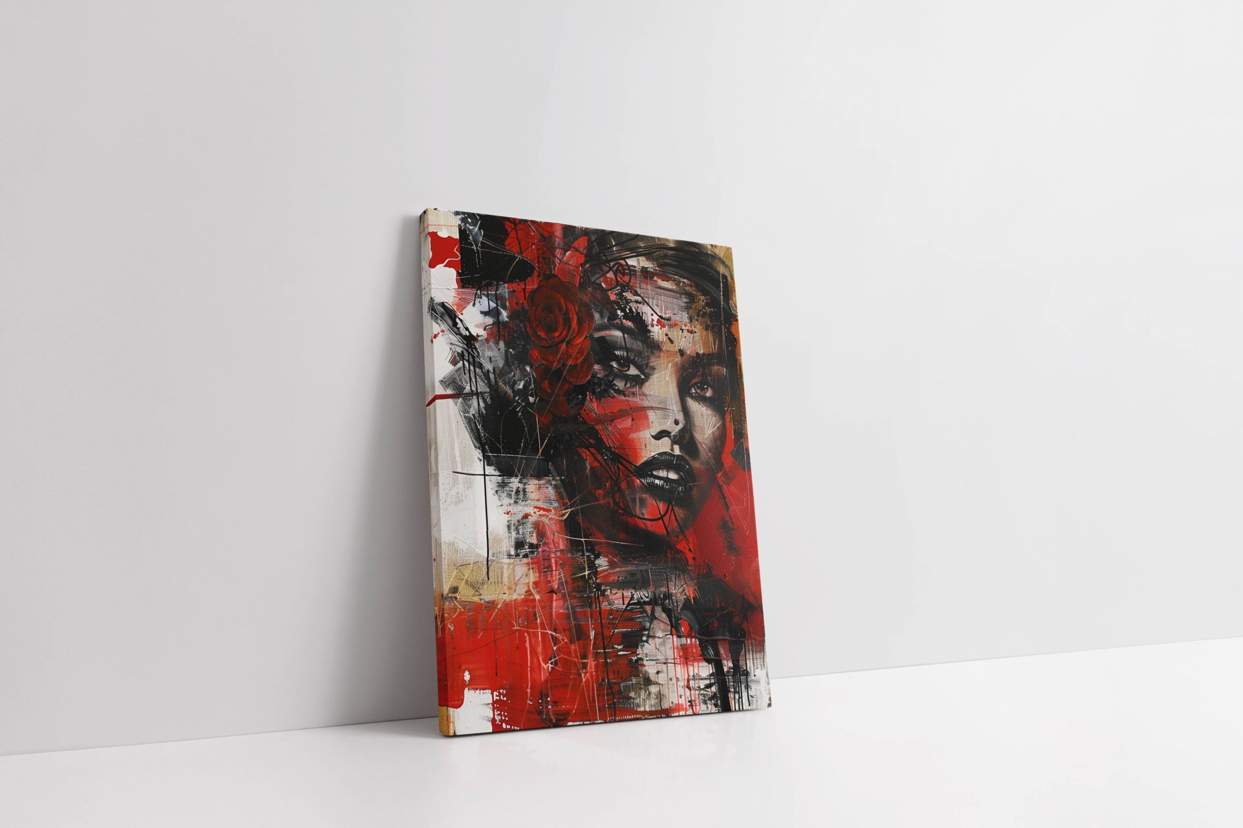 Obraz na płótnie "Emocje w Kolorze" 75x100 cm - Sztuka nowoczesna