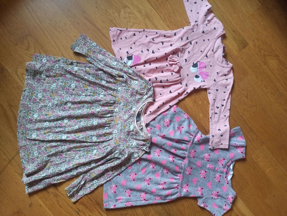 платья на весну, лето 1-2, 2-3 года