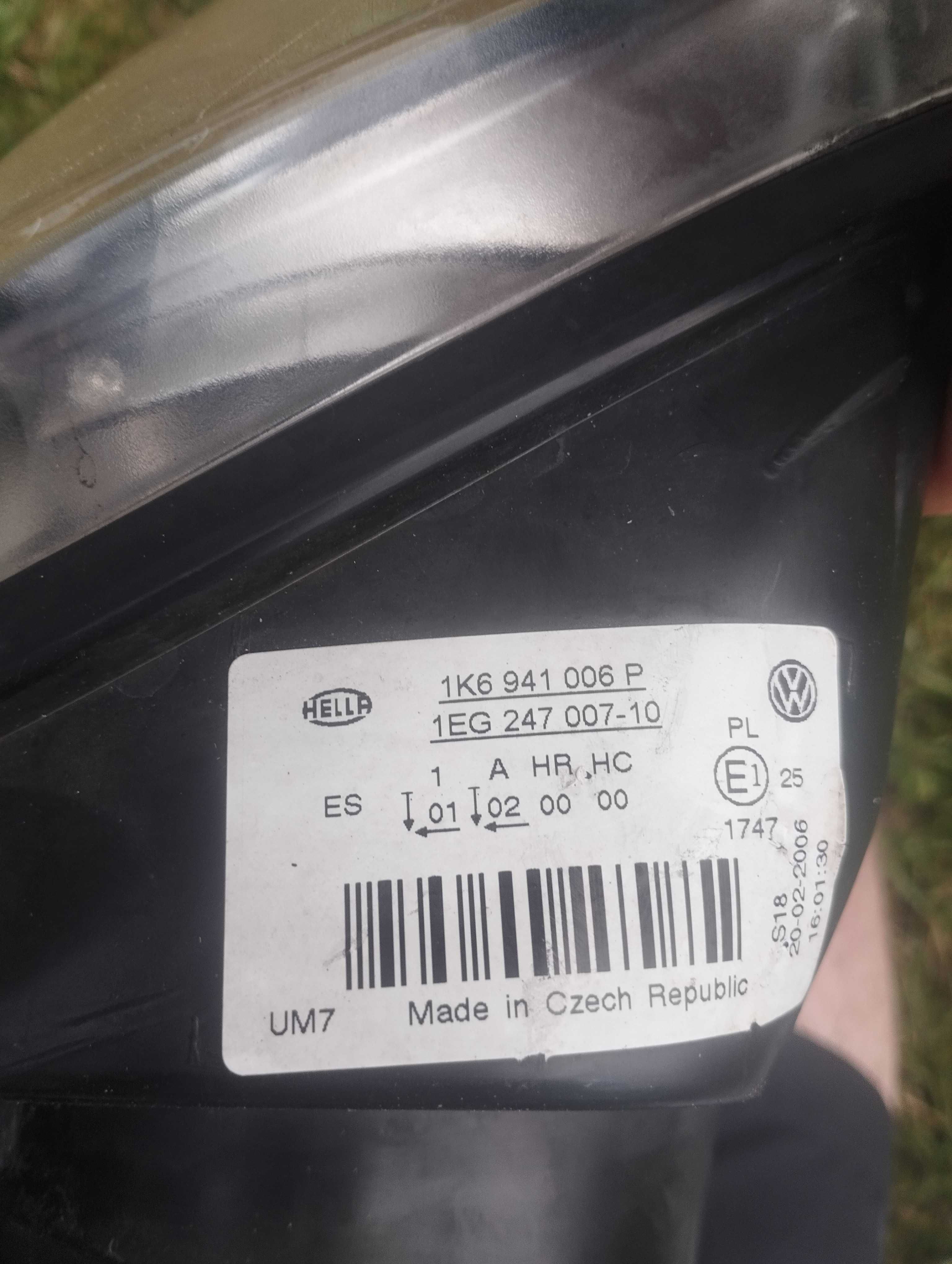 Lampy golf 5 lewa prawa komplet
