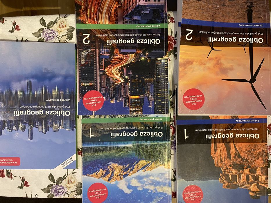 Oblicza geografii dla klasy 1 i 2, nowa era